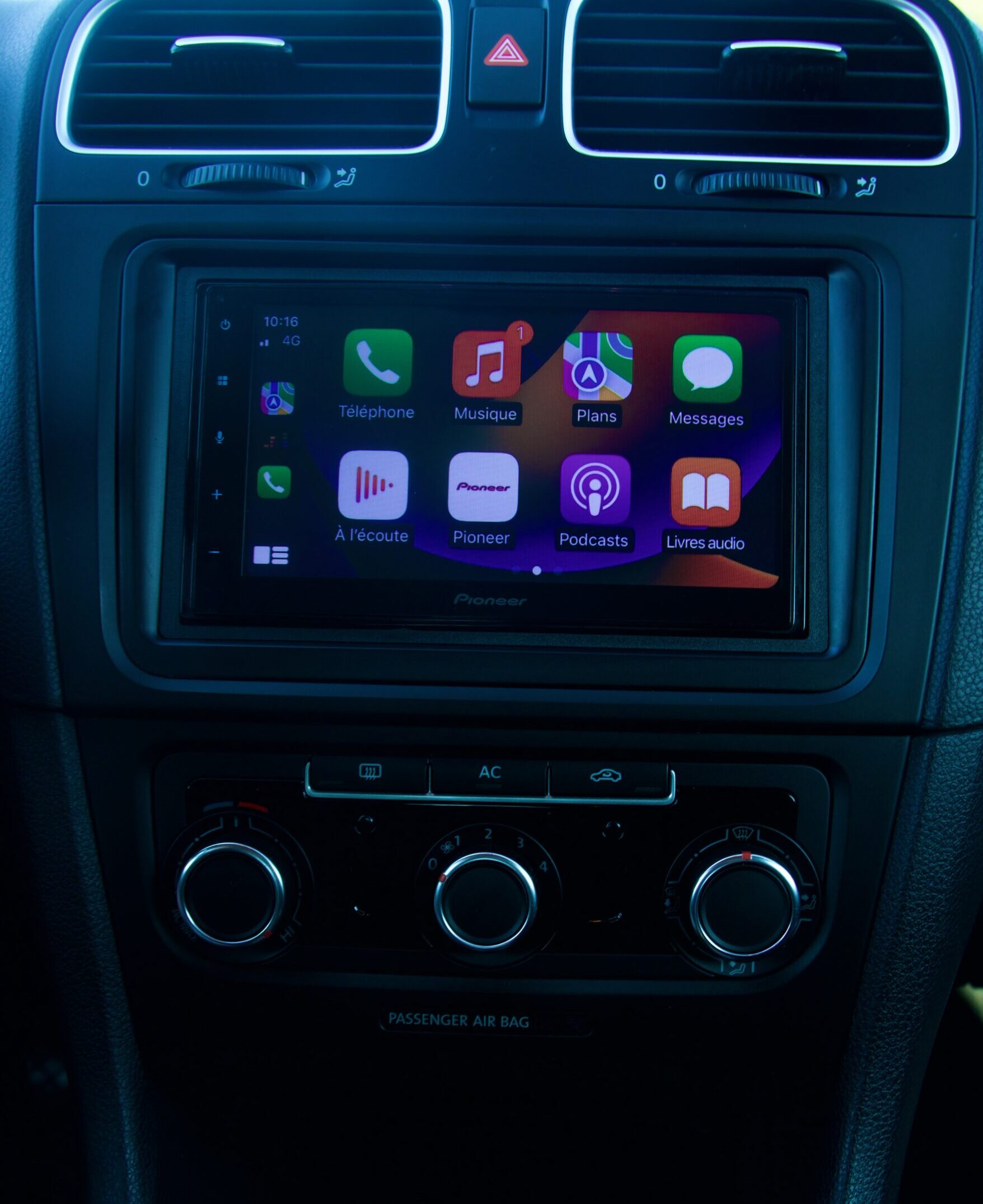installation carplay pioneer voiture eyguieres