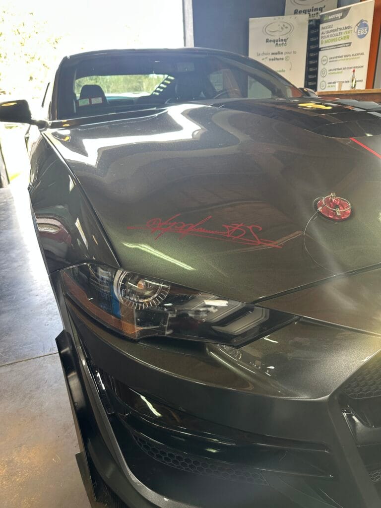 Installation d’un boîtier éthanol homologué sur Ford Mustang GT